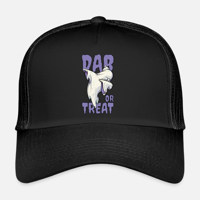Dabbing Ghost Dab Dabbing Halloween Hip Hop Casquette trucker 