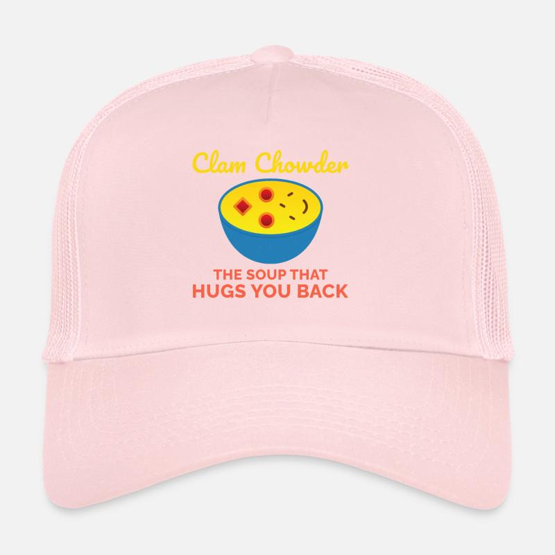 Clam Chowder Shellfish Hilarious Seafood Soup Trucker Cap