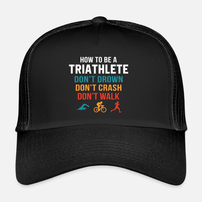 Wie wird man Triathlet? Trucker Cap