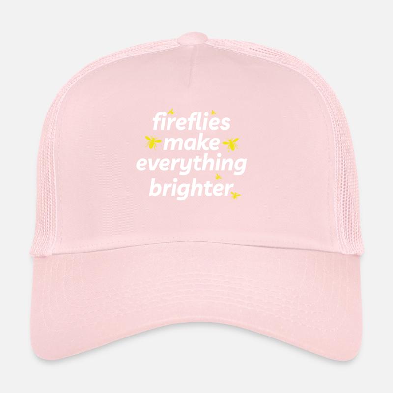 Fireflies Firefly Lightning Bug Insect Collector Trucker Cap