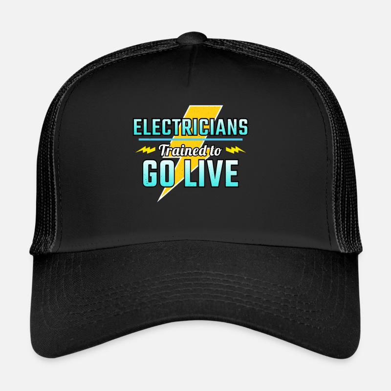 Electrician Humor Electrical Technician Engineer Trucker Cap