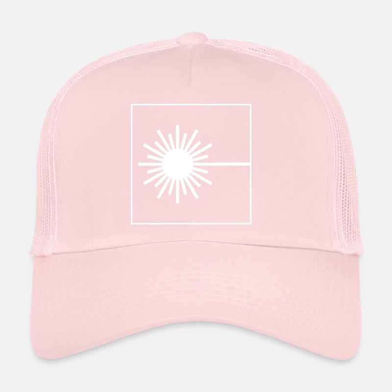 Laser Warning Shield Trucker Cap