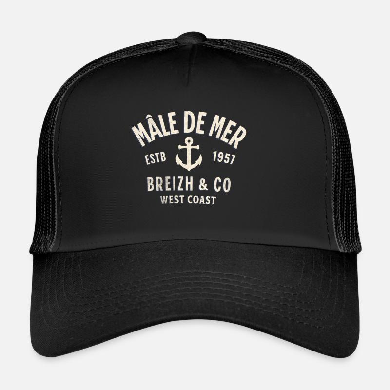 Mâle de Mer Breizh Co Casquette trucker 