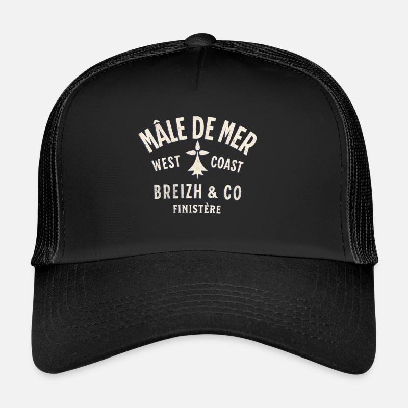Mâle de mer Breizh Co 2 Casquette trucker 