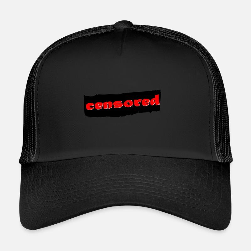 LOGO censuré Casquette trucker 