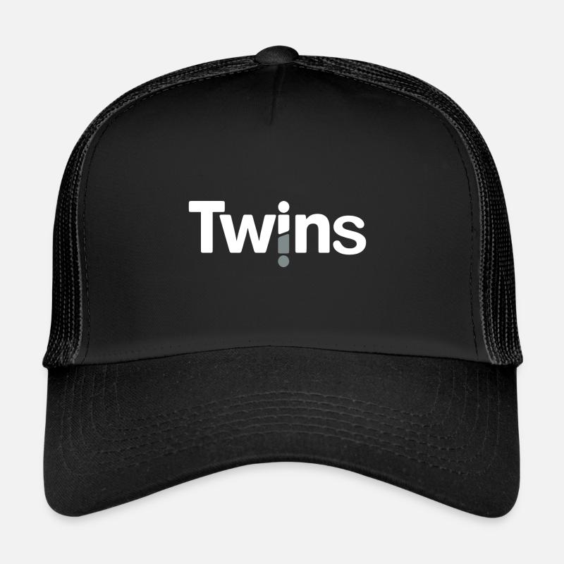 Jumeaux Casquette trucker 