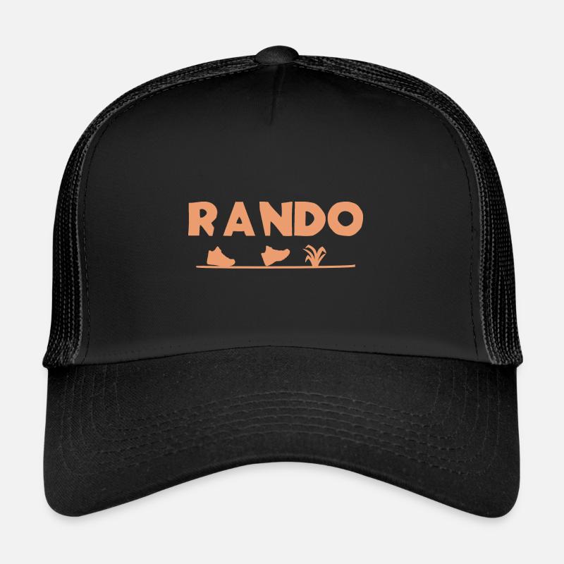 RANDONNER, C'EST LE PIED ! (randonnée, trek) Casquette trucker 