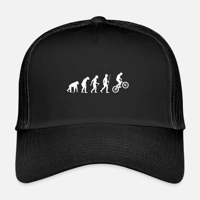 Evolution - BMX - Casquette trucker  - noir/noir