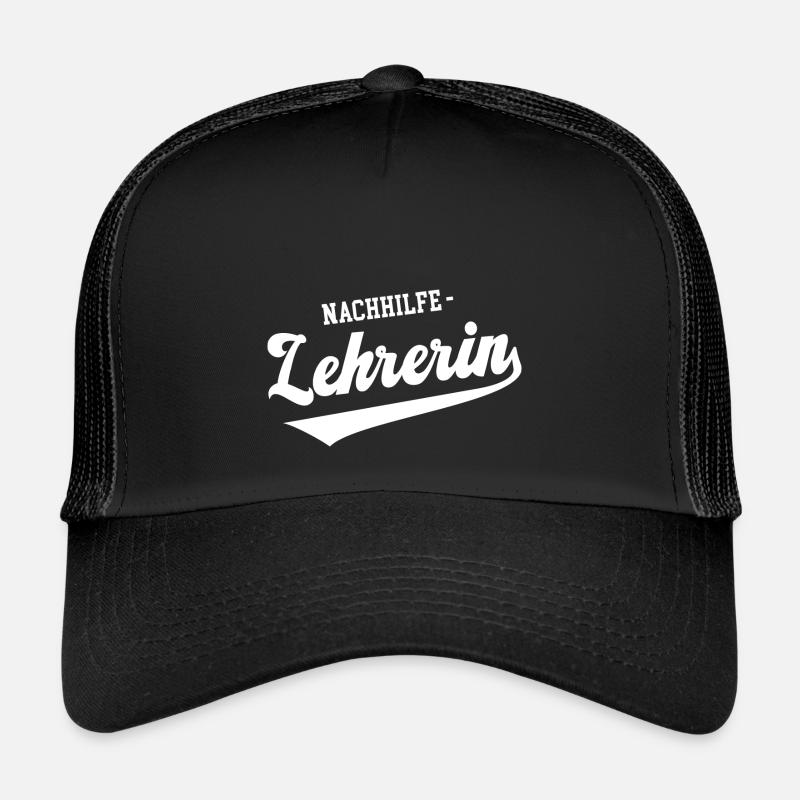 Nachhilfelehrerin Schule Lehrerin Nachhilfe Geben Trucker Cap
