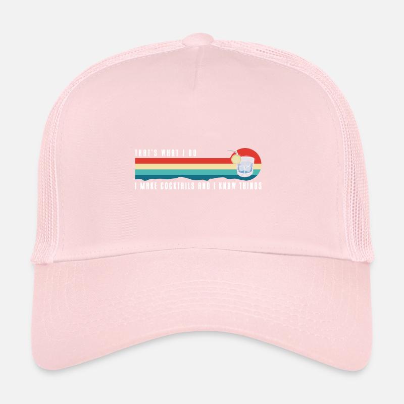 Cocktail Boisson Boisson Mixte Casquette trucker 