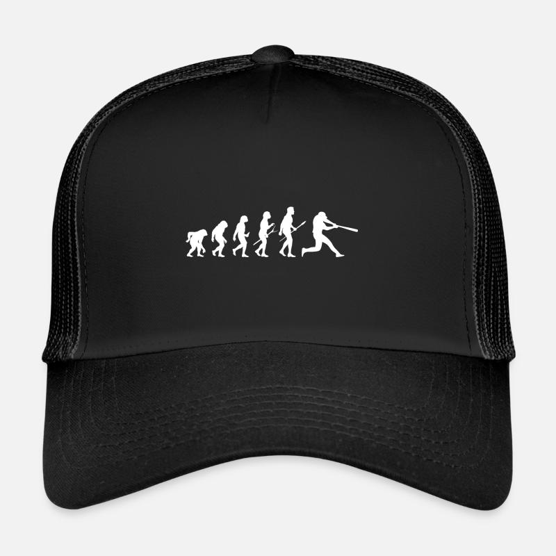 baseball player evolution Casquette trucker 