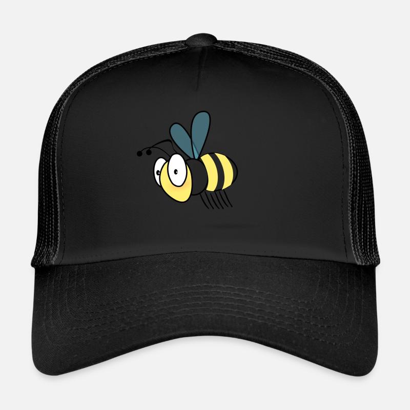 honeybee - Trucker Cap - black/black