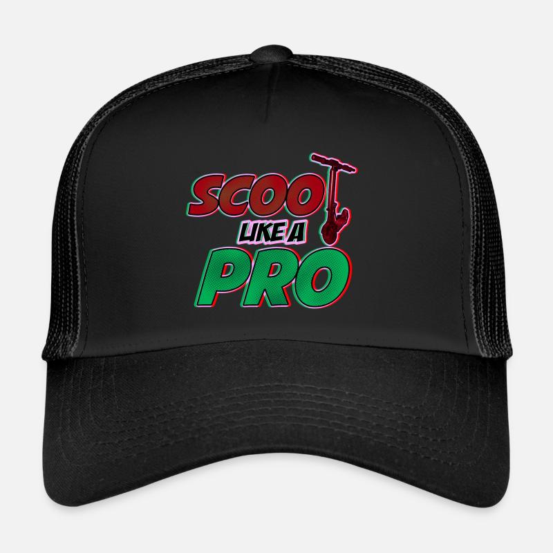 Scoot comme un Pro! Cadeau cool pour les scooters cascadeurs Casquette trucker 