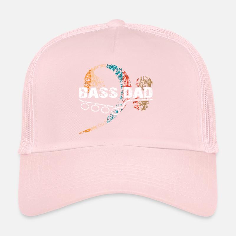 Dad plays bass Trucker Cap