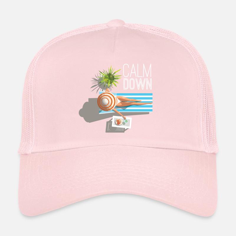 Entspannung und Relax. Just Calm Down Trucker Cap