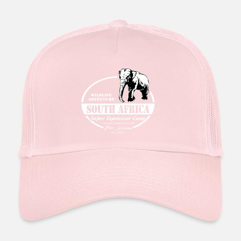 Afrique du Sud - Eléphant Casquette trucker 