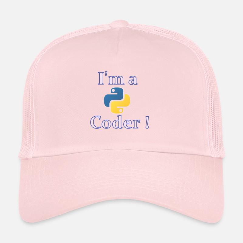 iam python coder Casquette trucker 