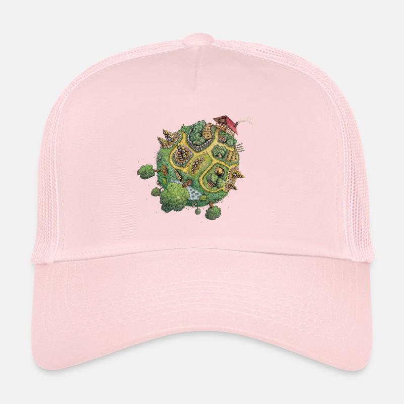 Planète Hortus - planète verte Casquette trucker 