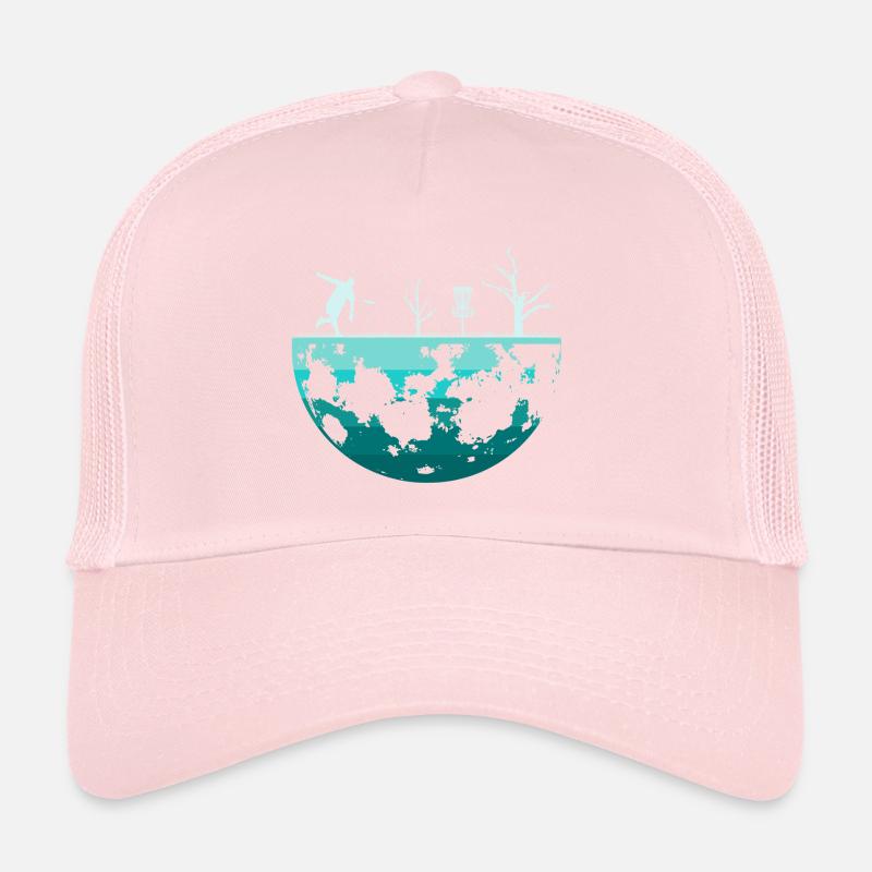 Discgolf Spieler Planet Disc Golf Discgolfspieler Trucker Cap
