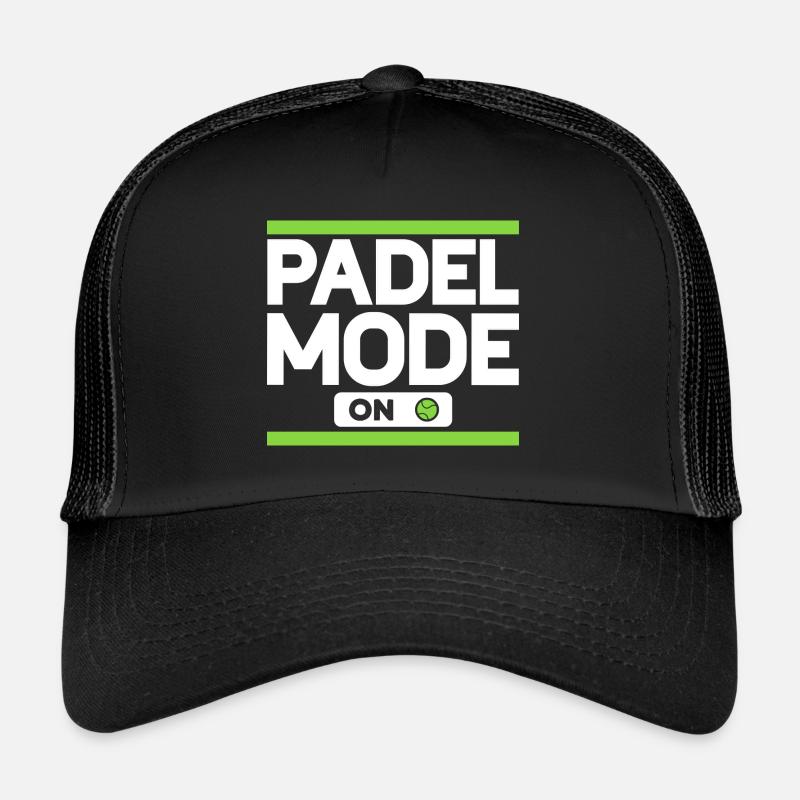 Mode Padel sur Padel Player Padel Tennis Casquette trucker 