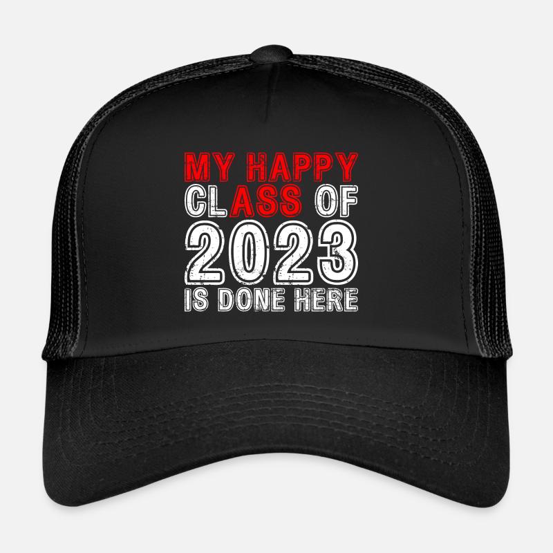 Ma classe heureuse est faite ici 2023 Retro Senior Casquette trucker 