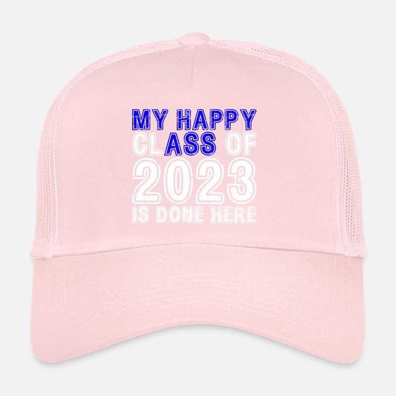 My Happy Class Is Done Here 2023 Retro Senior Trucker Cap