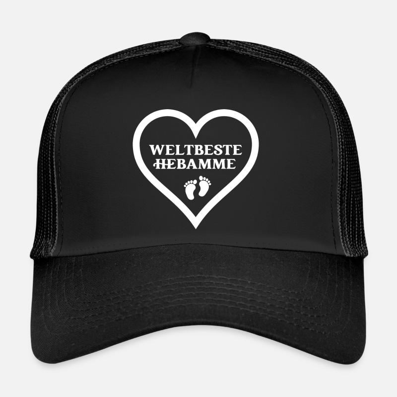Weltbeste Hebamme Abschied Rente Ruhestand Danke Trucker Cap