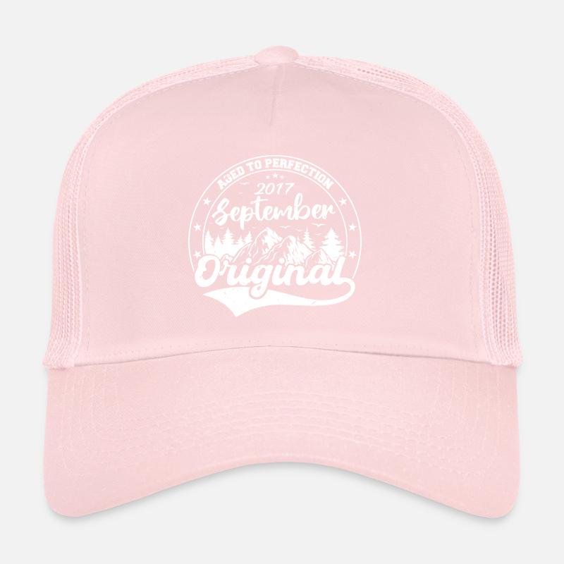 Legendary since September 2017 Birthday Gift Trucker Cap