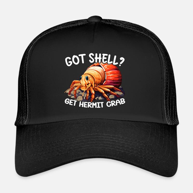 Mignon bernard-l’ermite crabes crustacés Casquette trucker 