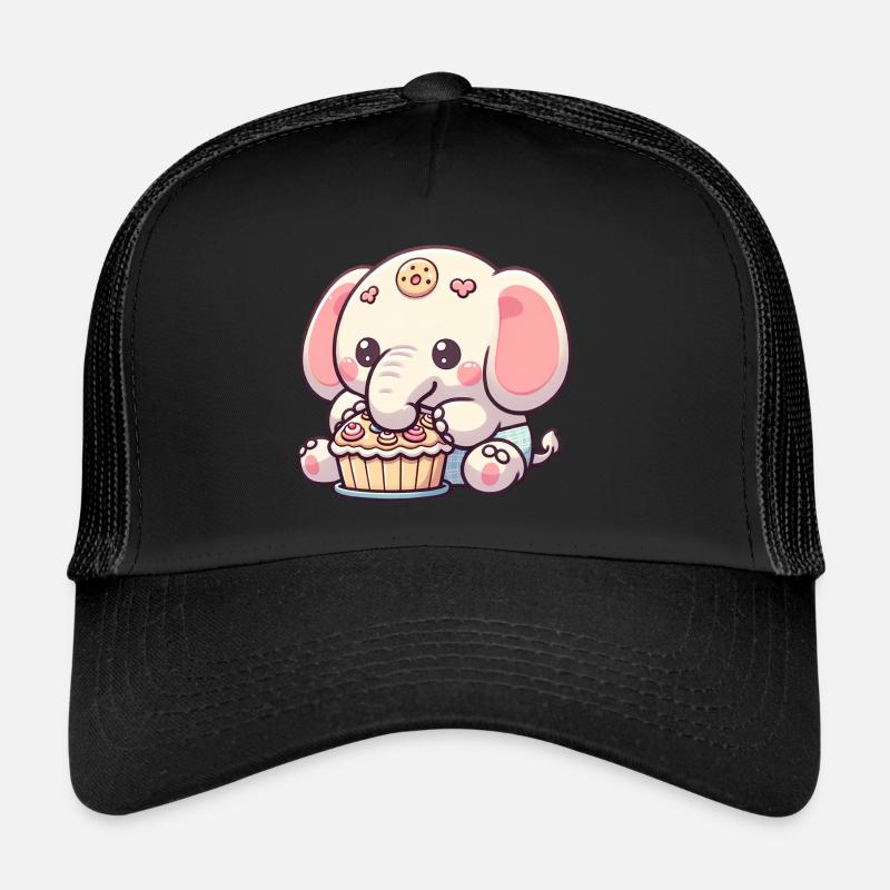 Elephant Baking Ele-bake-tion Haut pour enfant Casquette trucker 