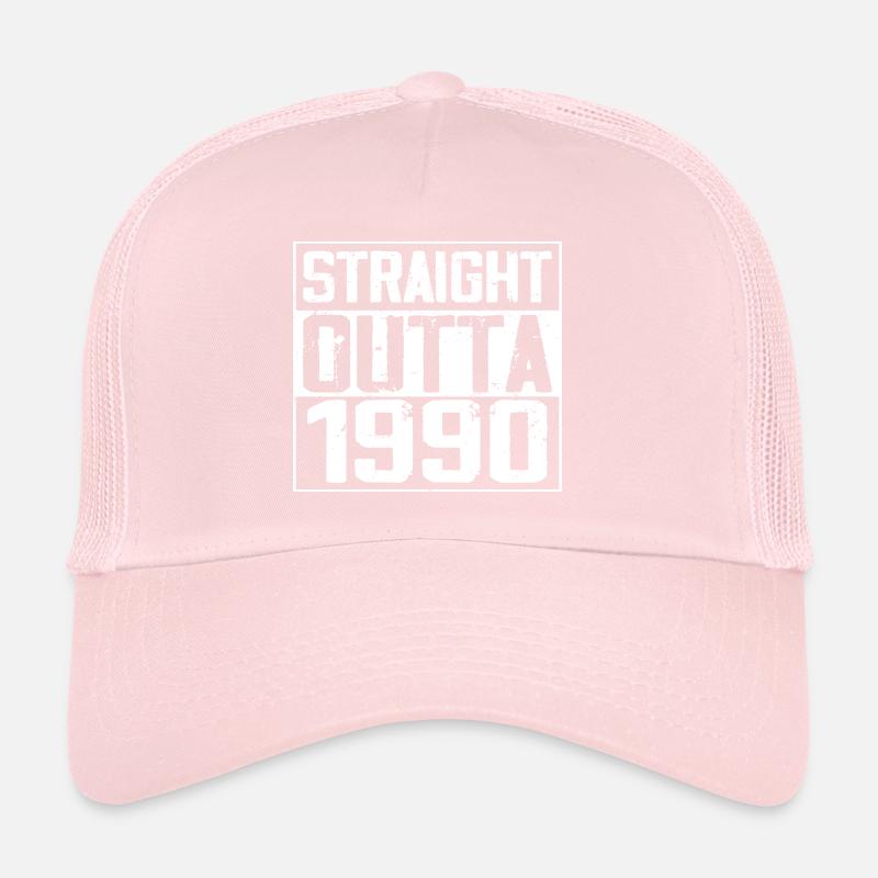 Straight Outta 1990 Retro 1990 Geburtstagsgeschenk Trucker Cap