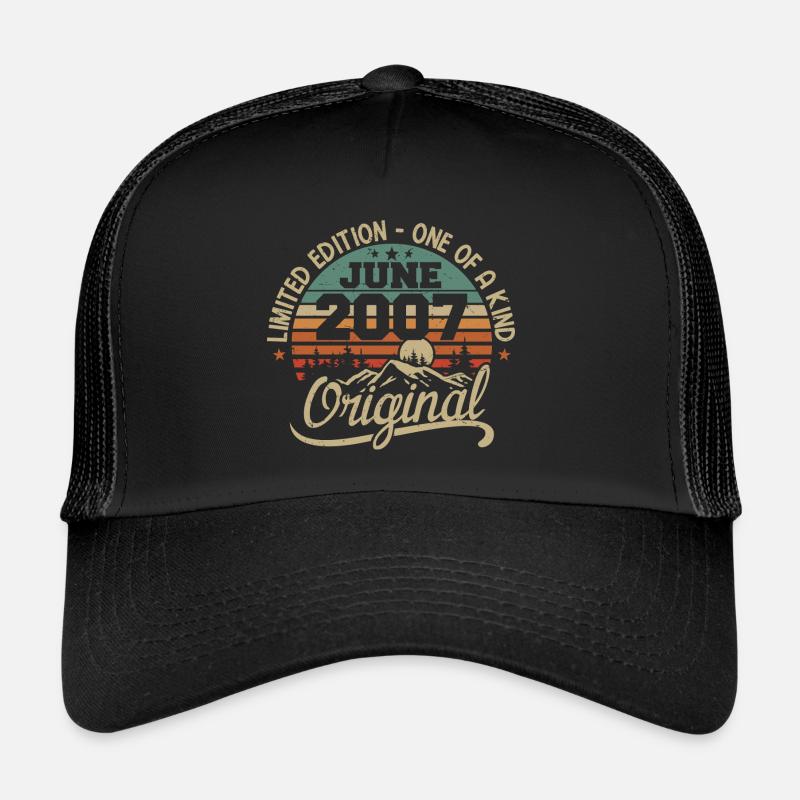 2007 Juni 2007 Original - Juni 2007 Jubiläum Trucker Cap