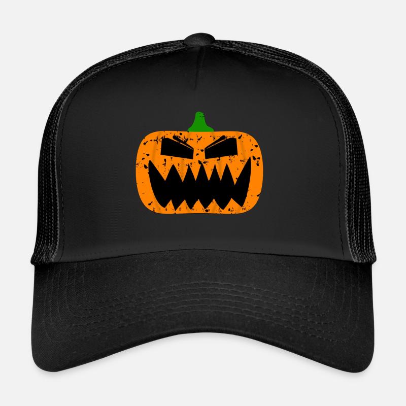 Citrouille maléfique Casquette trucker 