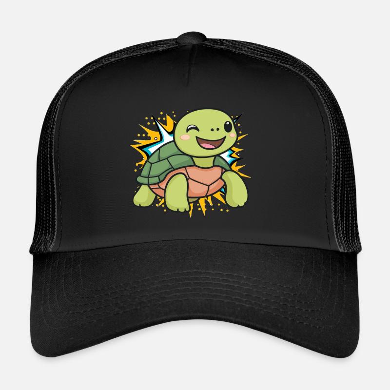 Turtle Schildkröten Uralt Trucker Cap