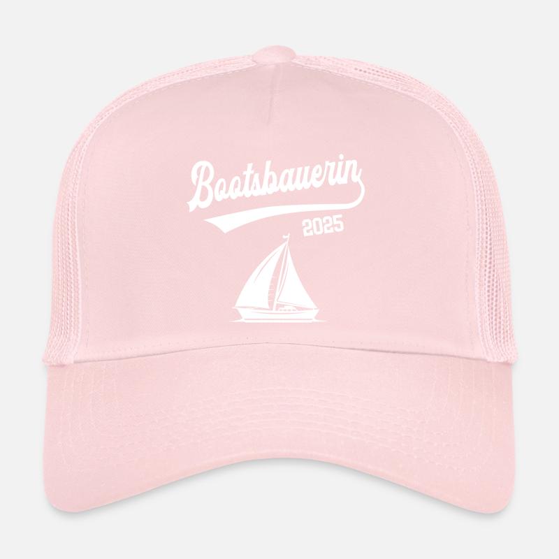 Bootsbauerin 2025 Ausbildung Bootsbauer Bootsbau Trucker Cap