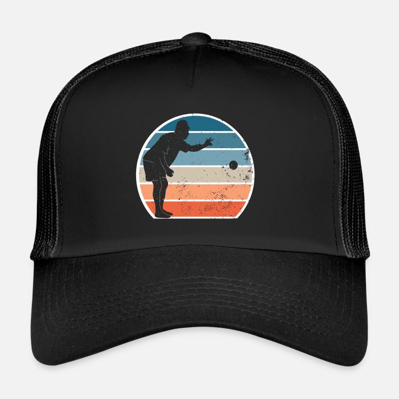 motif de boule de pétanque de pétanque Casquette trucker 
