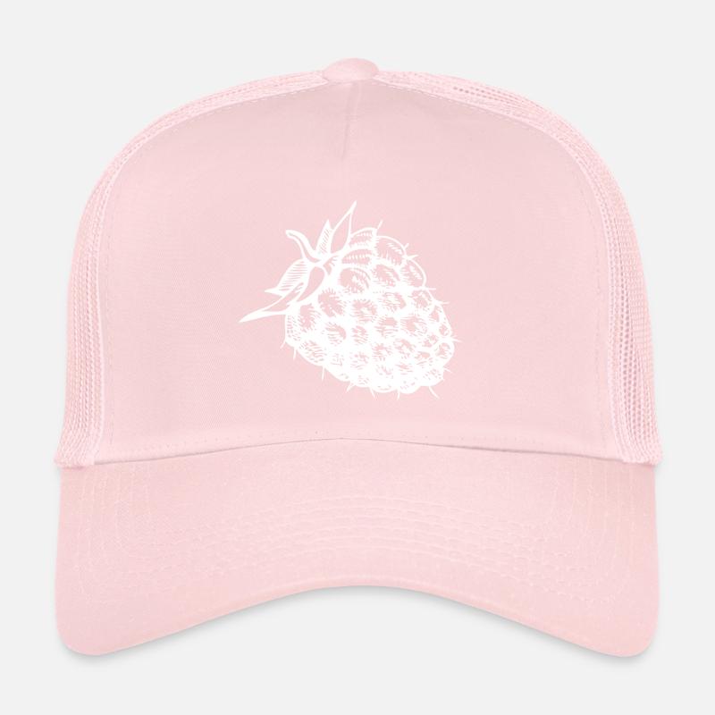Raspberry fruit healthy healthy Trucker Cap