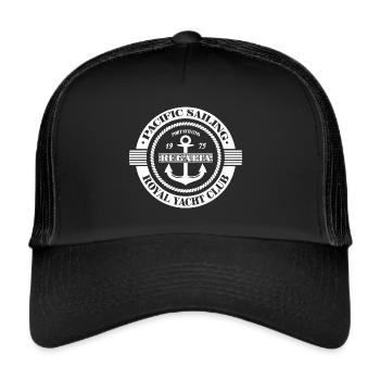 Sailing - Sailing - Sailing Ship - Maritime - Trucker Cap - black/black - Front