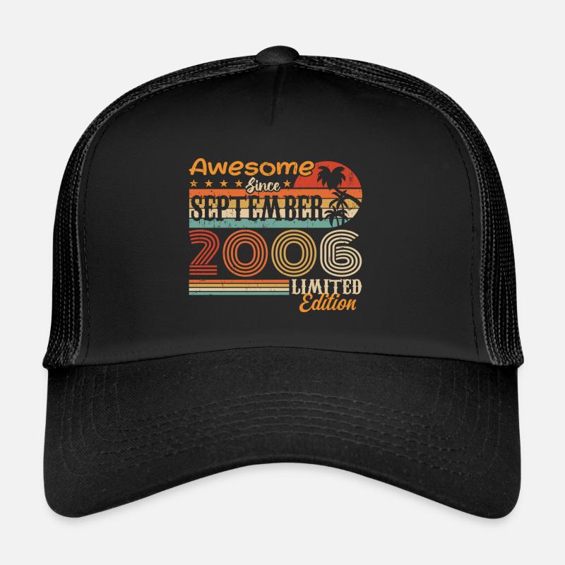 September 2006 - Geburtstag 2006 September Trucker Cap