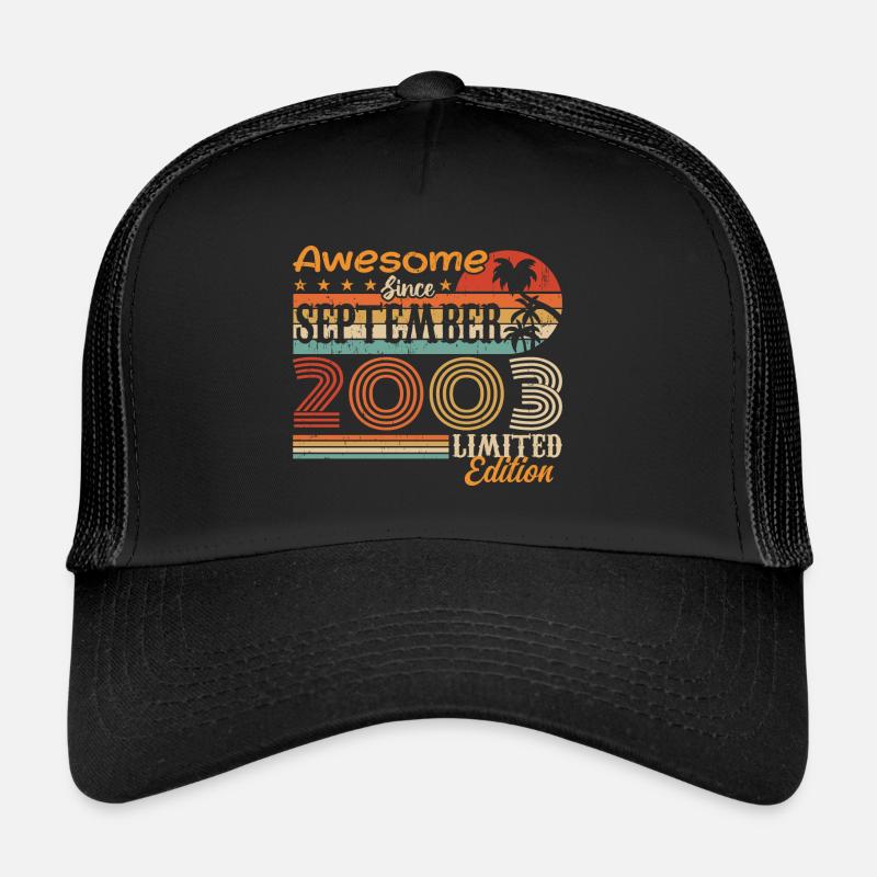September 2003 - Geburtstag 2003 September Trucker Cap