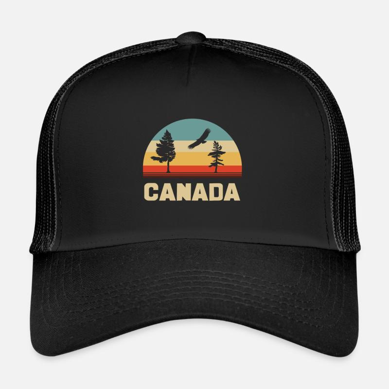 Canada - Trucker Cap - black/black