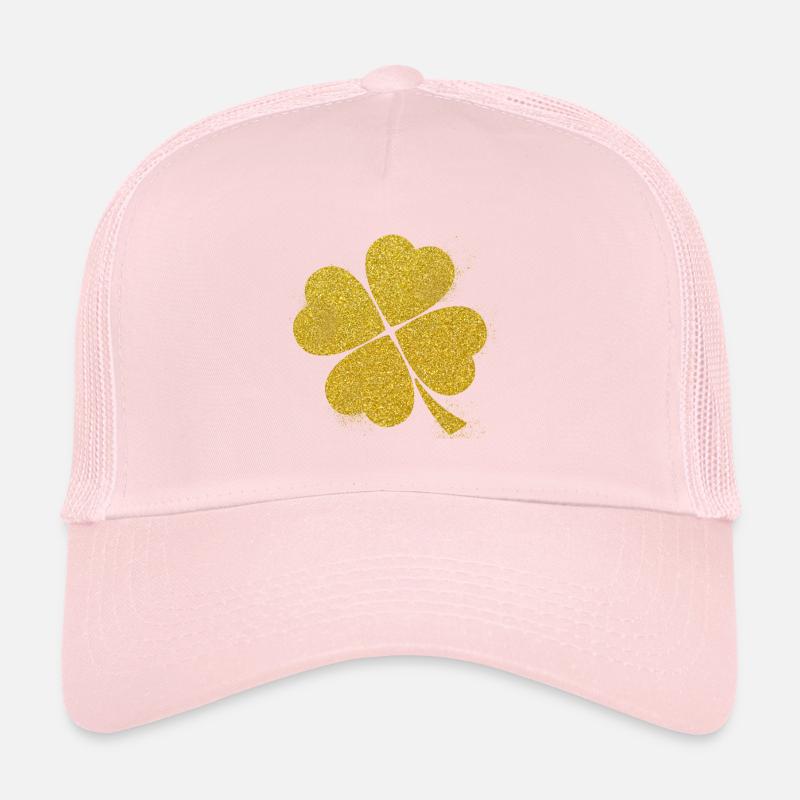 St Patricks Day Shamrock d'amour Casquette trucker 