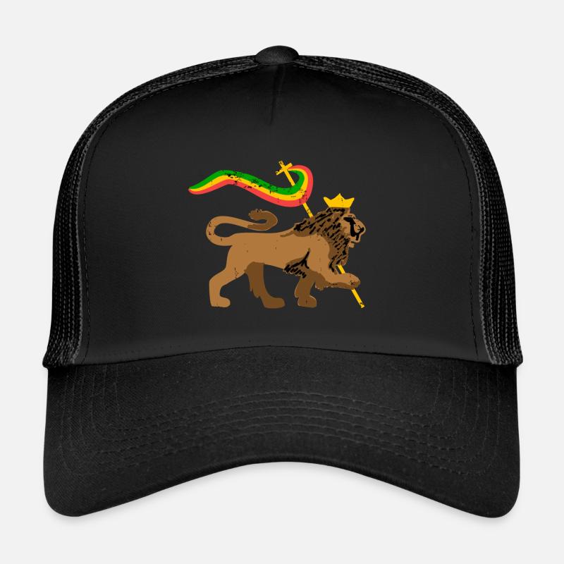 Lion reggae Casquette trucker 