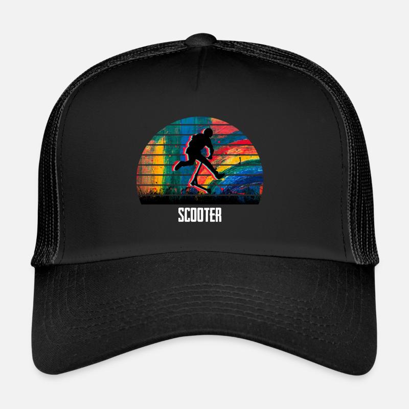 Scooter - Casquette trucker  - noir/noir
