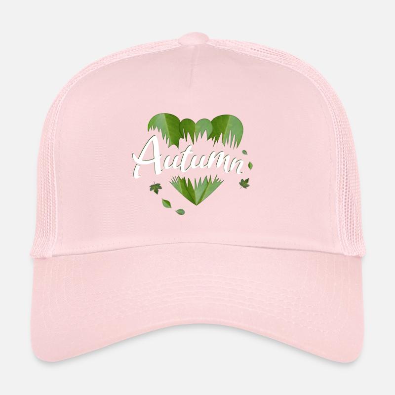 Feuilles d’automne dorées d’automne Casquette trucker 