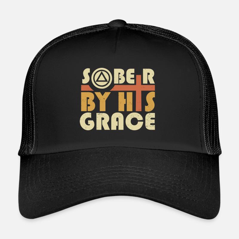 Glauben Nüchternheit trockener Alkoholiker Christ Trucker Cap