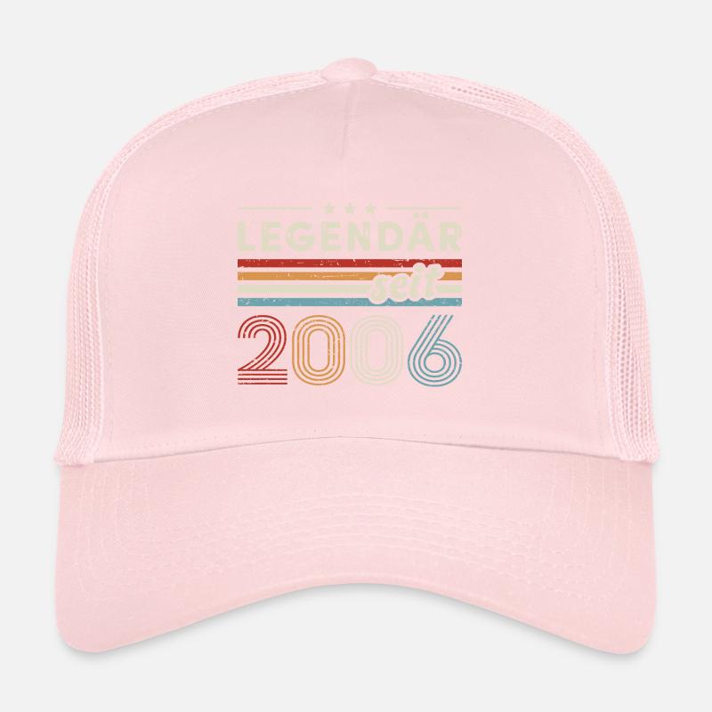 18. Geburtstag Retro Legendär seit 2006 Trucker Cap