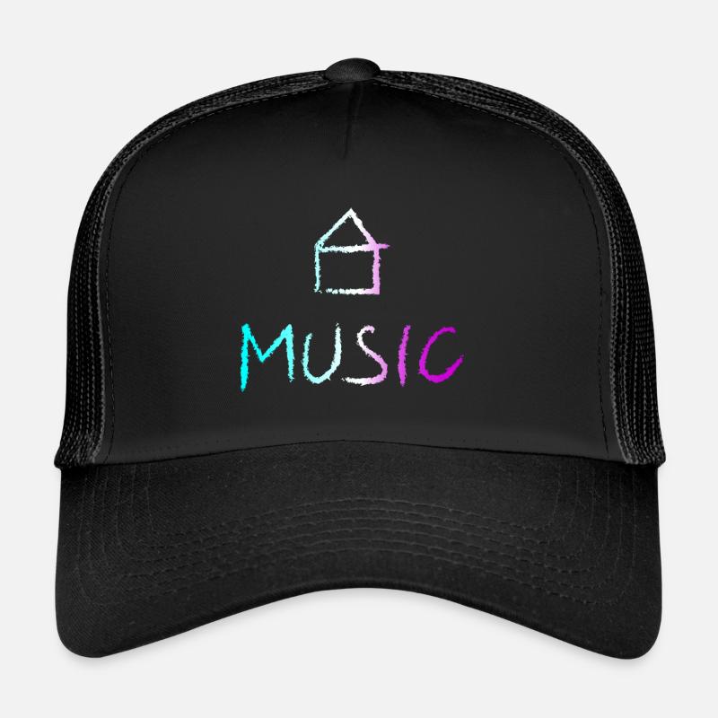 House Music Casquette trucker 