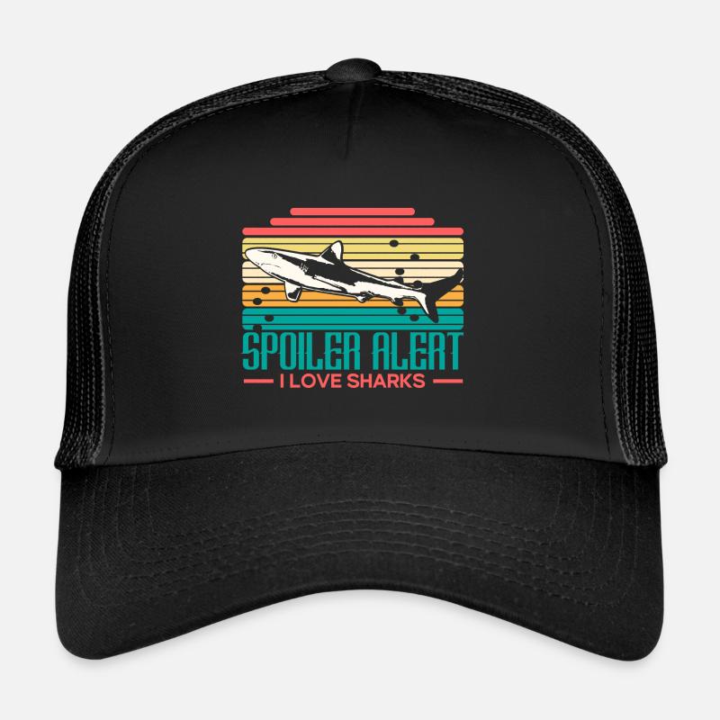 Requin Prédateur Idée cadeau Casquette trucker 