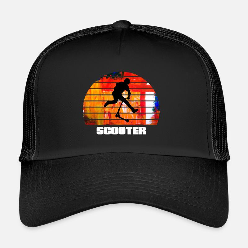 Roller - Trucker Cap - Schwarz/Schwarz